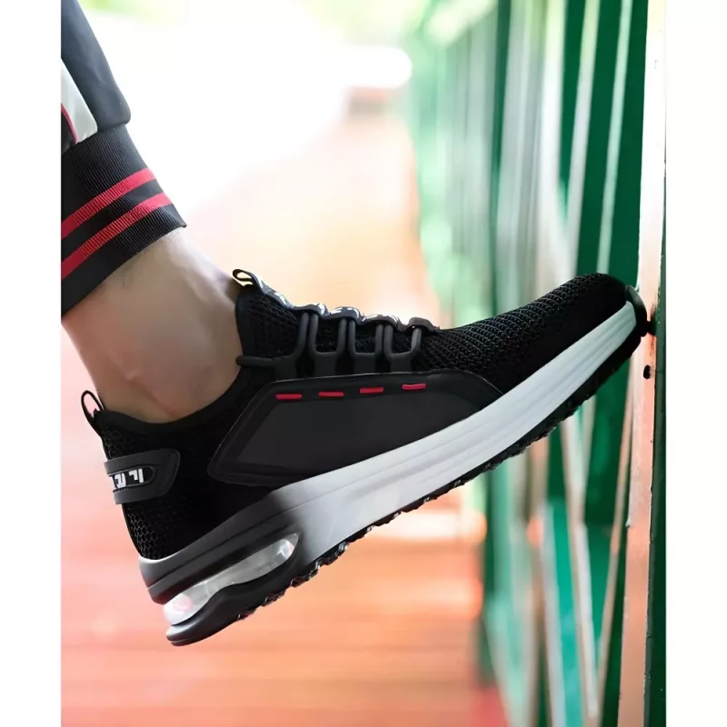 Guyisa Styler Noir/Blanc présentation basket de sécurité homme