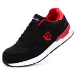 Basket de sécurité homme Larnmern Wear noir/rouge